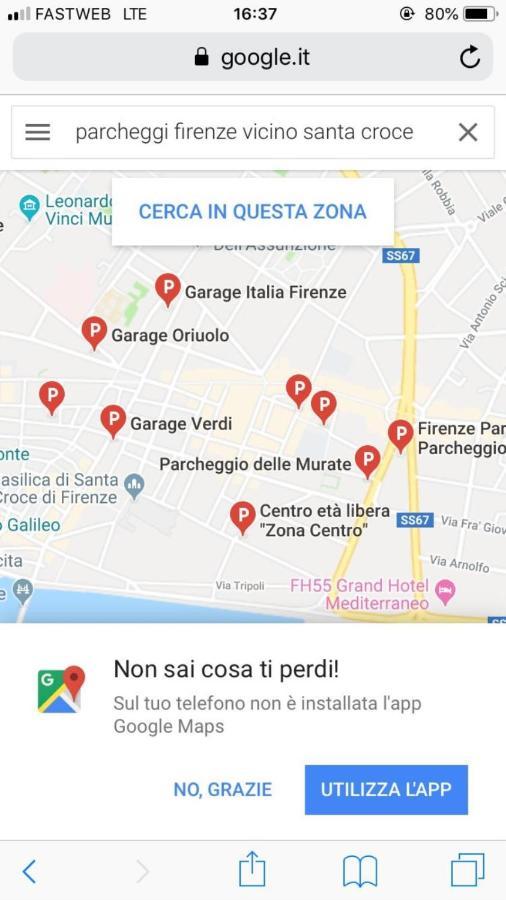 Romantico Attichino Con Terrazzo Vista Duomo !! Firenze Kültér fotó